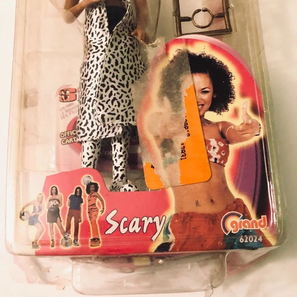 Vintage 1998 Scary Spice Girls 6 Inch Tall  Action Figure Doll Mel B Damaged - Picture 8 of 16